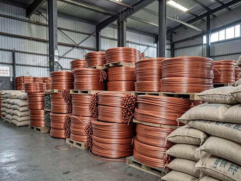 Copper Wire Coils — 1.2 tonne